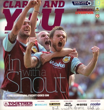 Match programme